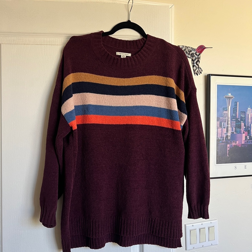 AE Cozy Colorful Sweater